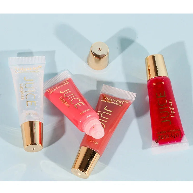 Fruit-Infused Moisturizing Lip Oil – Natural Shine, Long-Lasting Tint & Juicy Gloss Finish