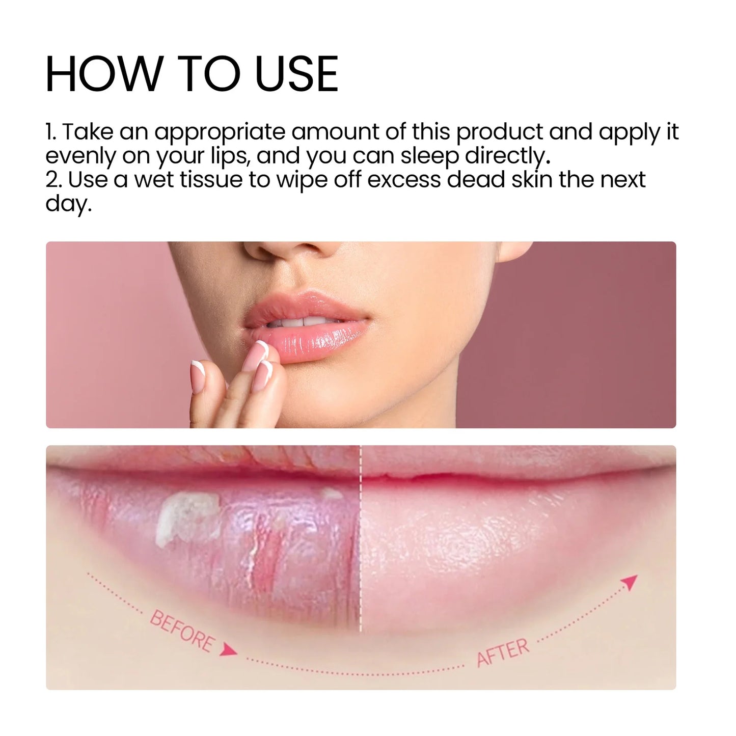 Strawberry Honey Lip Sleeping Mask – Deep Nourishment & Overnight Moisture