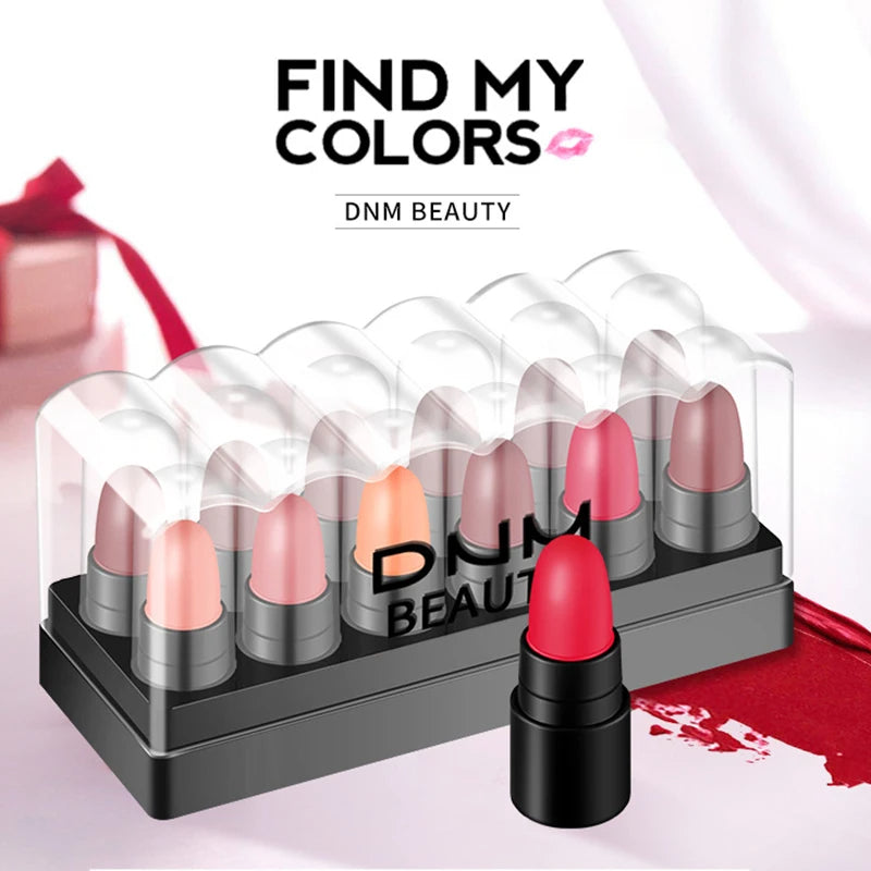 12-Color Eyeshadow Stick Set – Long-Lasting Cream Sticks with Glitter & Matte Finishes in Black, Gray & Mixed Shades
