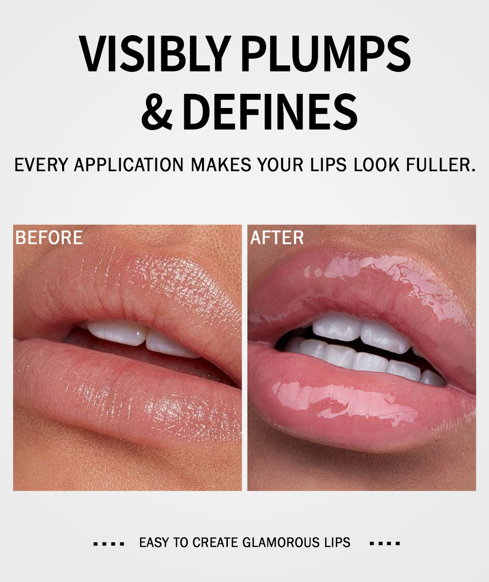 4pcs Lip Gloss Set – 8 Fruity Flavors, Hydrating & Non-Sticky, Long-Lasting Shine for Smooth, Glossy Lips