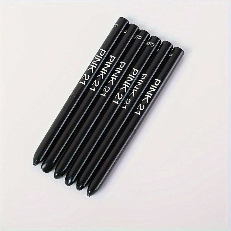 2pcs Waterproof Black Eyeliner Pencil Set – Smudge-Proof, Long-Lasting & Easy for Beginners