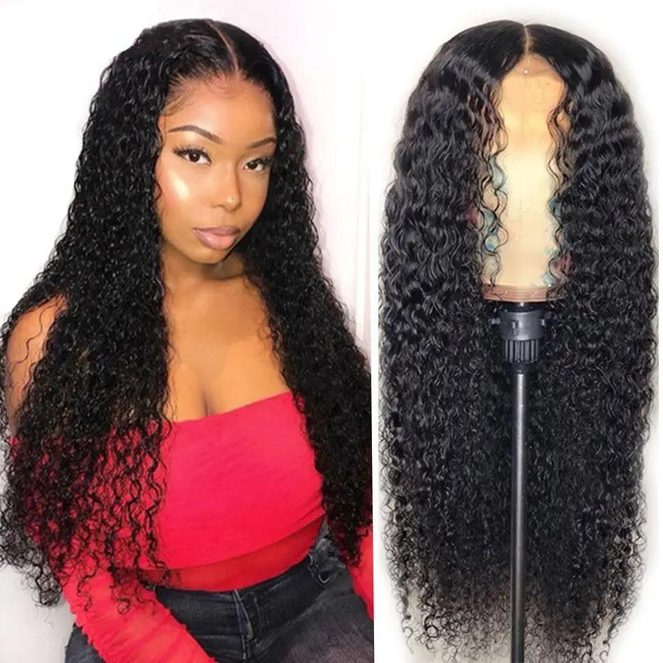 BeuMax 4x4 water Wave 5x5 Lace Closure wig 6x6 Human Hair Wigs