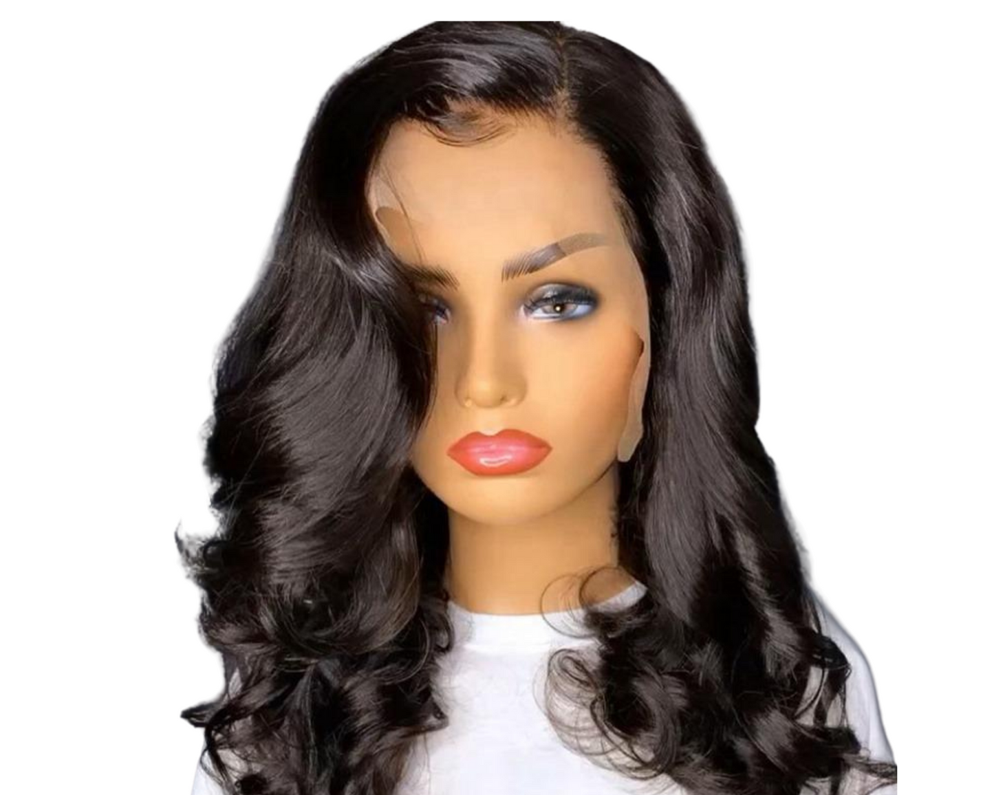 180% Density Body Wave 4x4 Short Bob 13x4 Lace Front Human Hair Wig