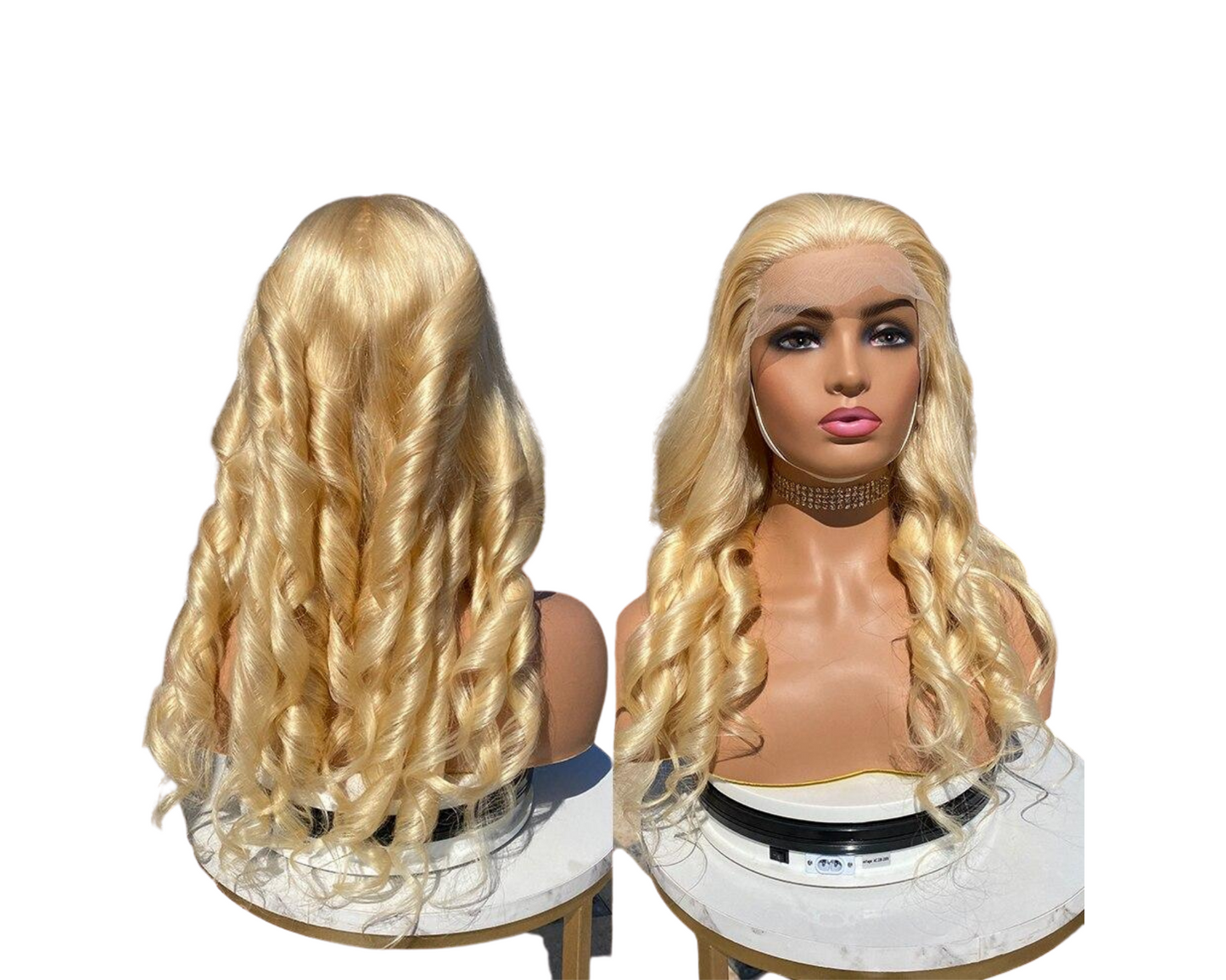 Loose Wave 613 Transparent Lace 13x4 Frontal Wig 4x4 Closure Wig 13x6x