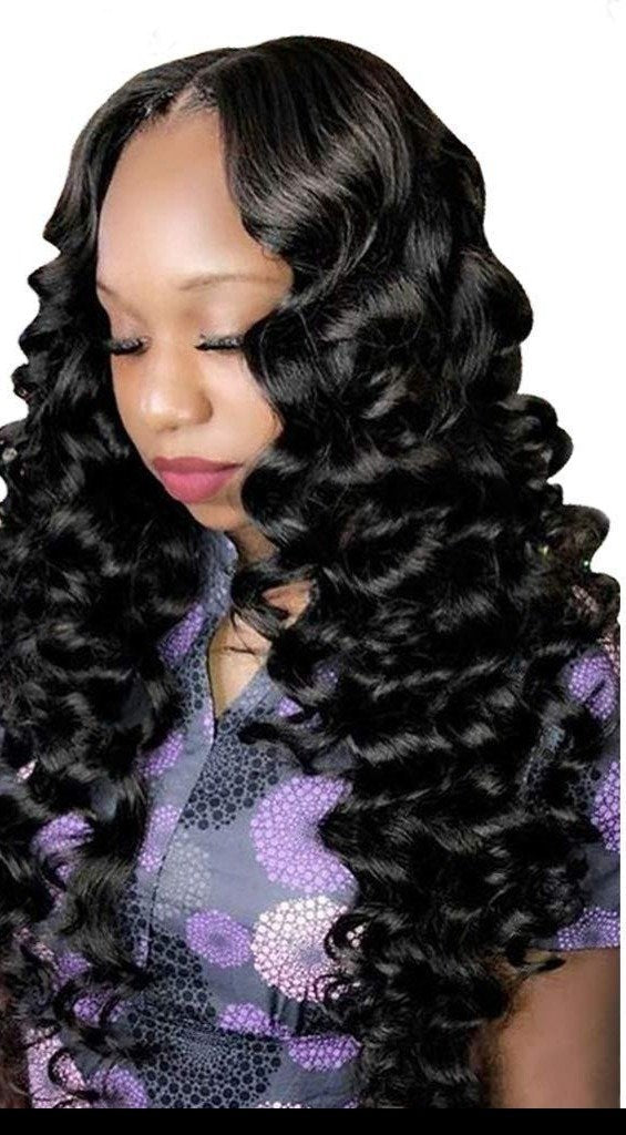 BeuMax Brazilian 13x4 Loose Wave Lace Front Human Hair Wigs