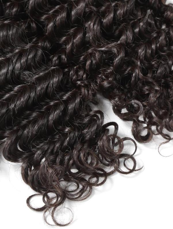 BeuMax 10A Grade 3/4 Deep Wave  Bundles with 4x4 Closure Brazilian Hair