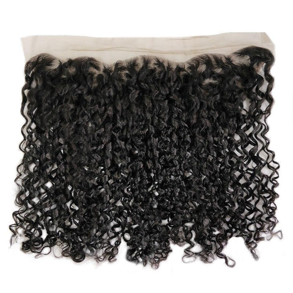 Super Double Drawn 12A Grade Pissy Curl BUNDLES with CLOSURES & FRONTA