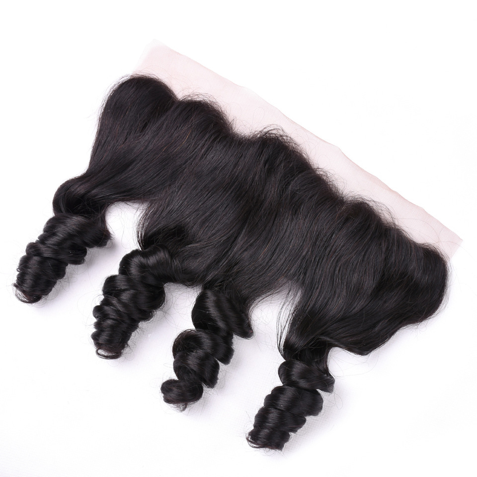 10A Grade 3/4 Spring Curl Fumi Human Hair bundles with 4x4 Closures &