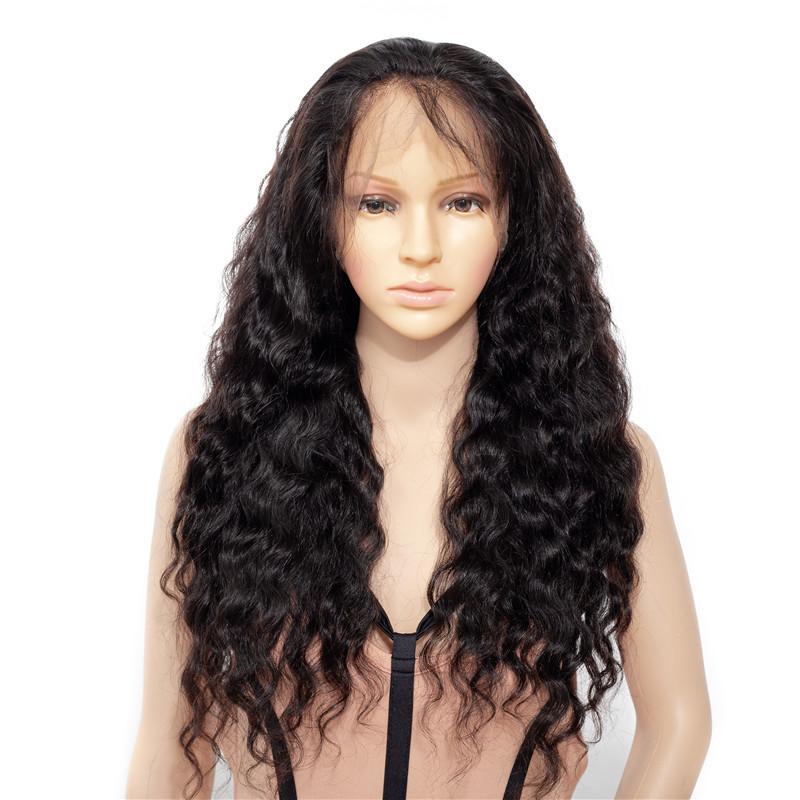 BeuMax Brazilian 13x4 Natural Wave Lace Front Human Hair Wigs