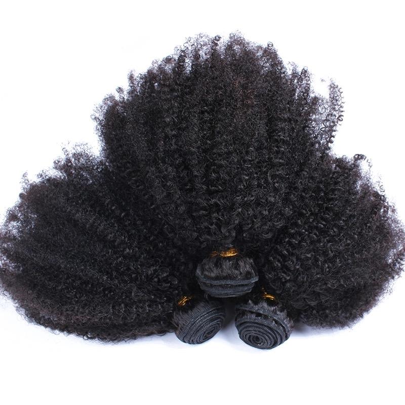 BeuMAX 10A Grade 3/4 Bundles Afro Kinky Curly Brazilian Human Hair
