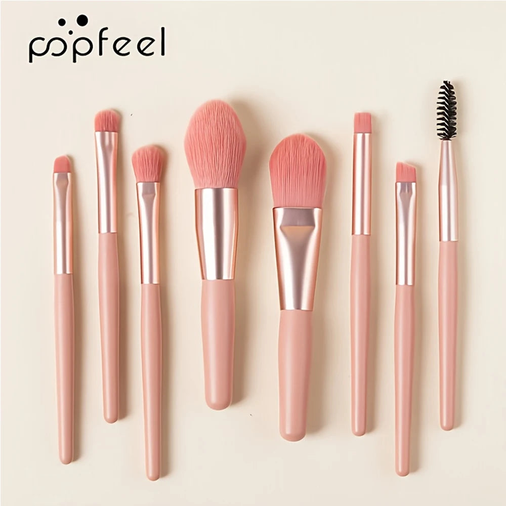 POPFEEL Professional Eye Makeup Gift Set – All-in-One Eye Kit with Eyeshadow Palette Eyeliner, Brow Pencil & Mascara