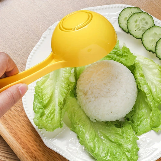 Non-Stick Rice Ball Mold Spoon – DIY Rice Scoop for Shaping Rice Balls & Serving Porridge Essential Kitchen Tool