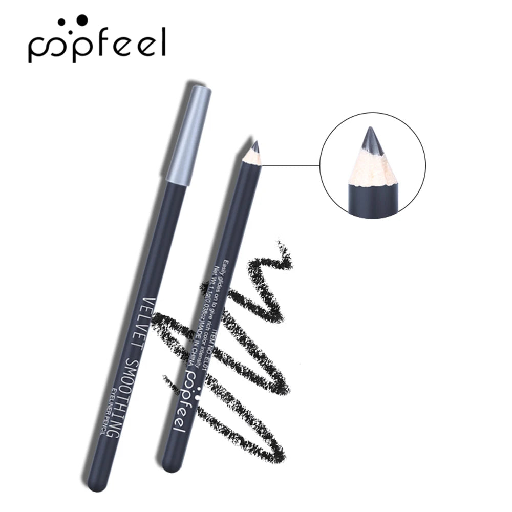 POPFEEL Professional Eye Makeup Gift Set – All-in-One Eye Kit with Eyeshadow Palette Eyeliner, Brow Pencil & Mascara