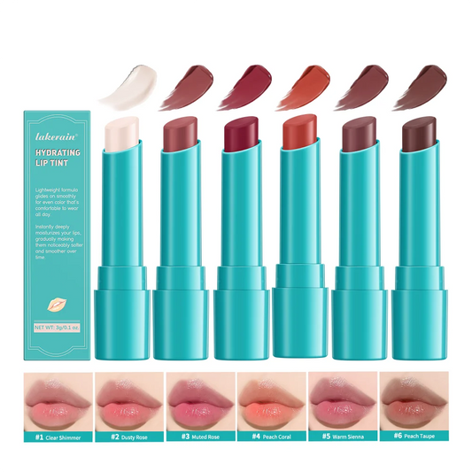 Hydrating Tinted Lip Balm – Long-Lasting Moisture Jelly-Like Tint with Natural Color Korean Lip Makeup
