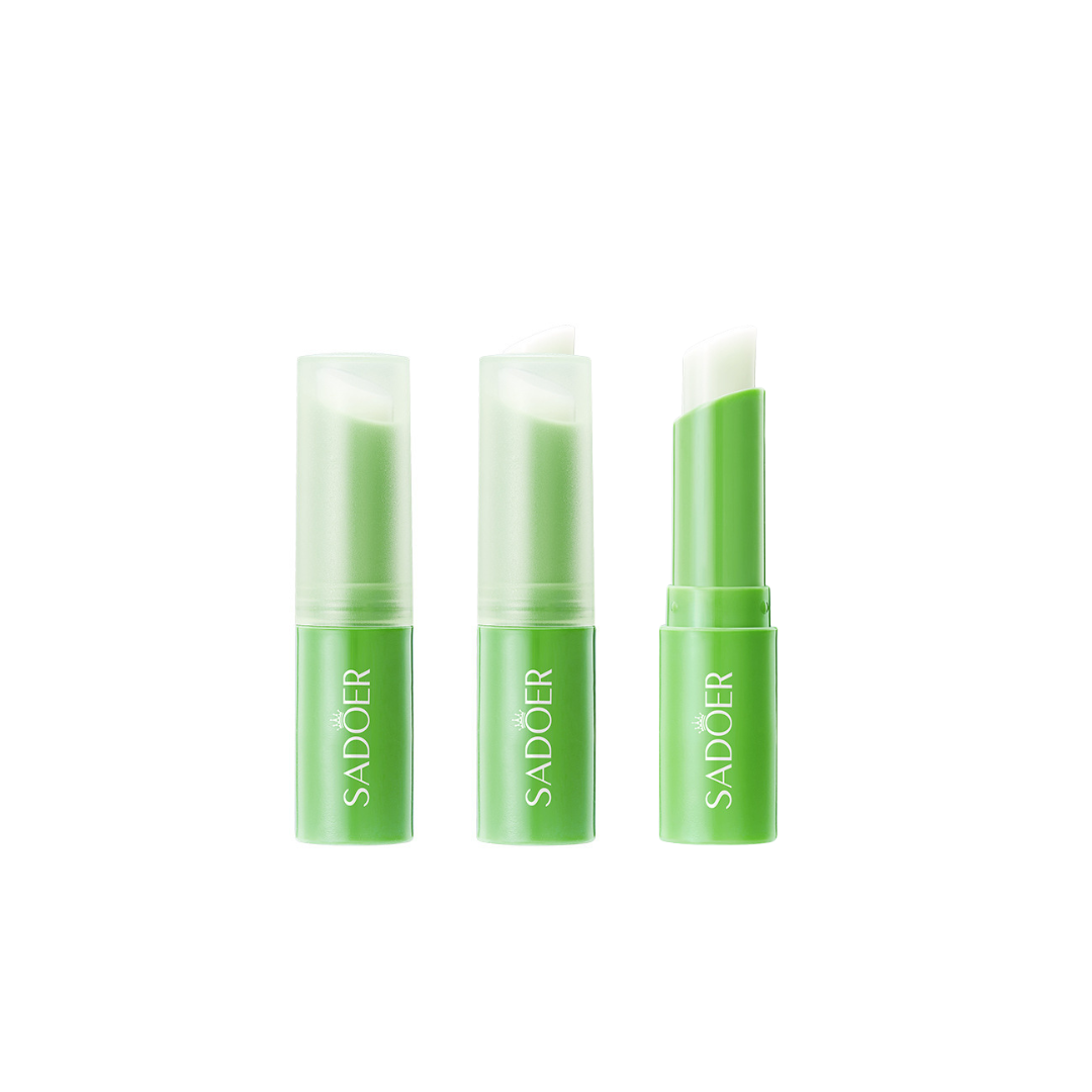 Aloe Vera Lip Balm with Vitamin E & Squalane – Deeply Hydrating, Moisturizing & Brightening Care