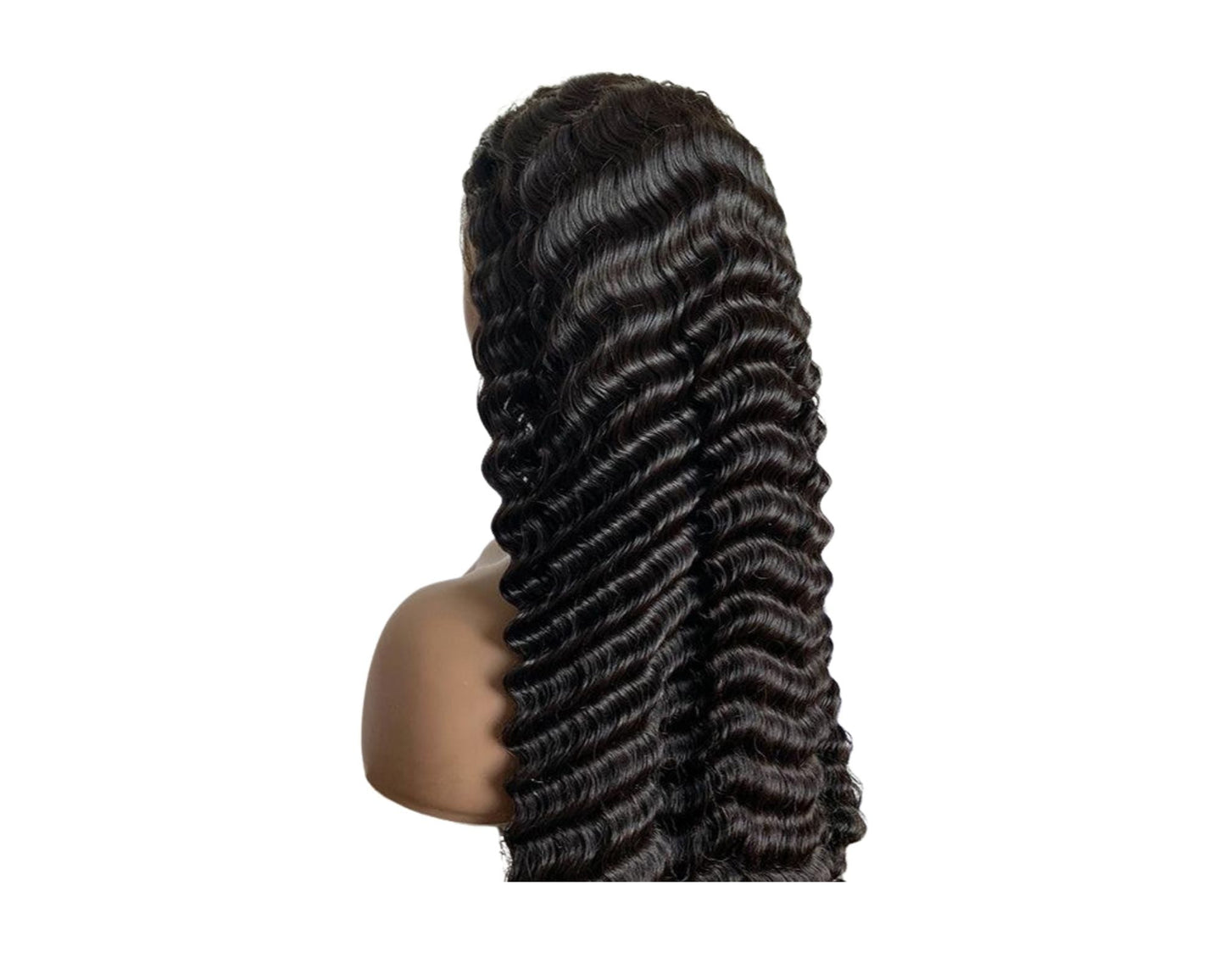 13x4 HD Transparent Lace Frontal Loose Deep Wave Human Hair Wigs 200%