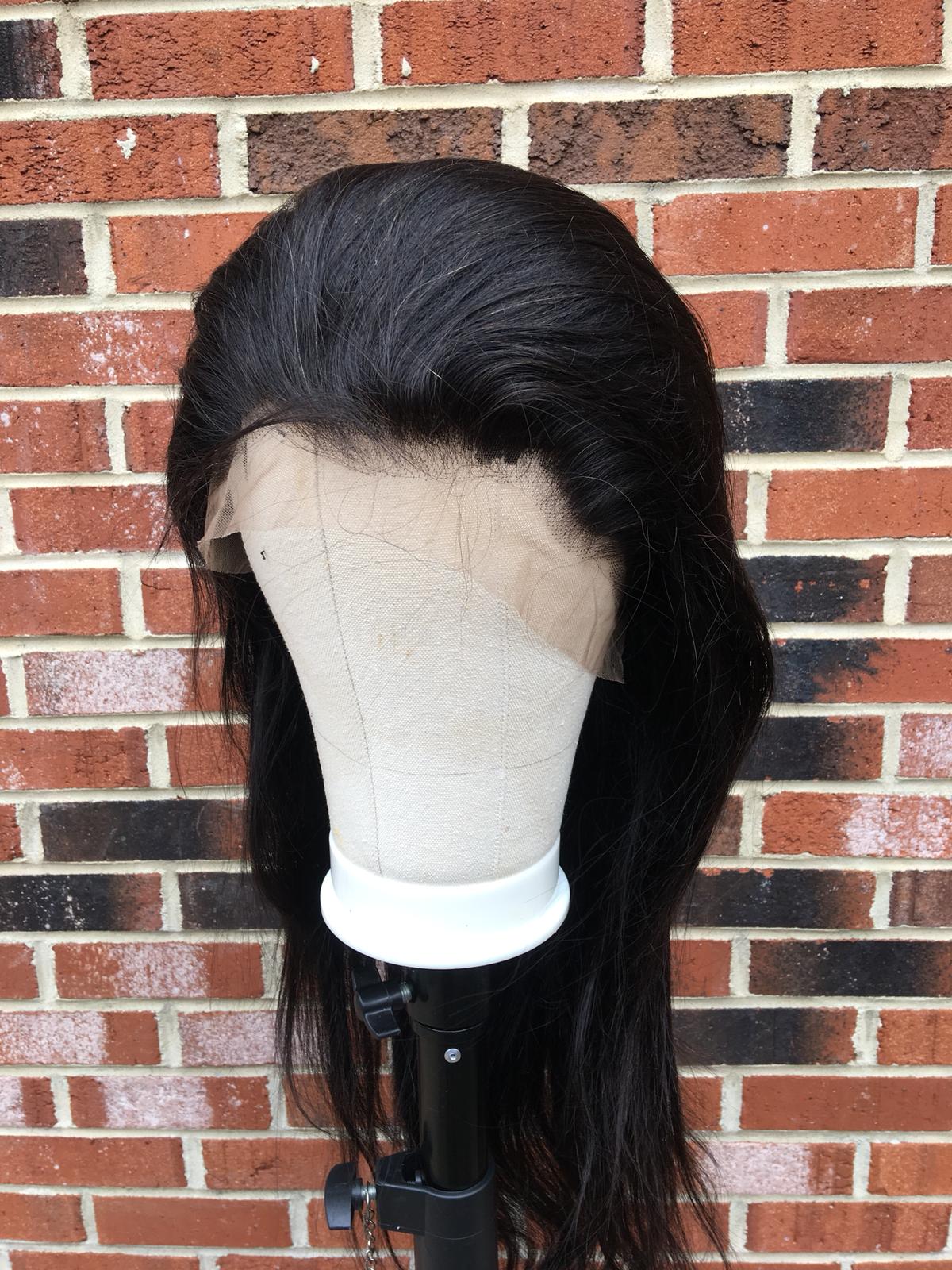 BeuMax Brazilian 13x4 Straight Lace Front Human Hair Wigs
