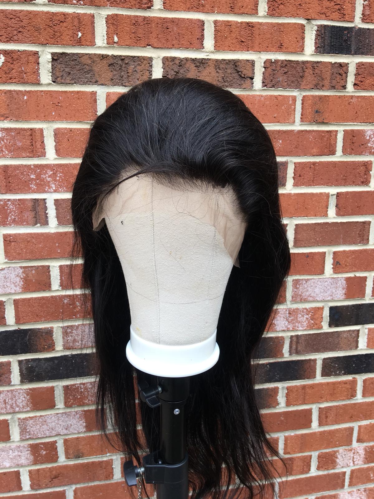 BeuMax Brazilian 13x4 Straight Lace Front Human Hair Wigs