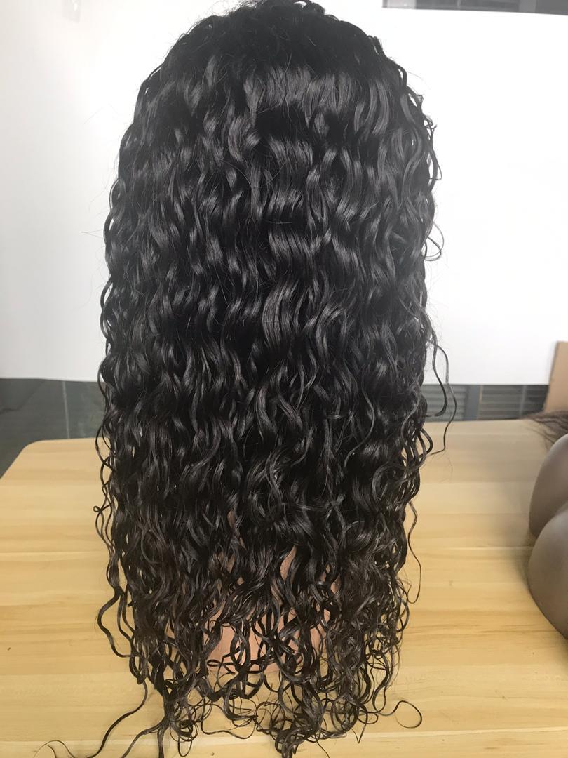 BeuMax Brazilian 13x4 water Wave Lace Front Human Hair Wigs