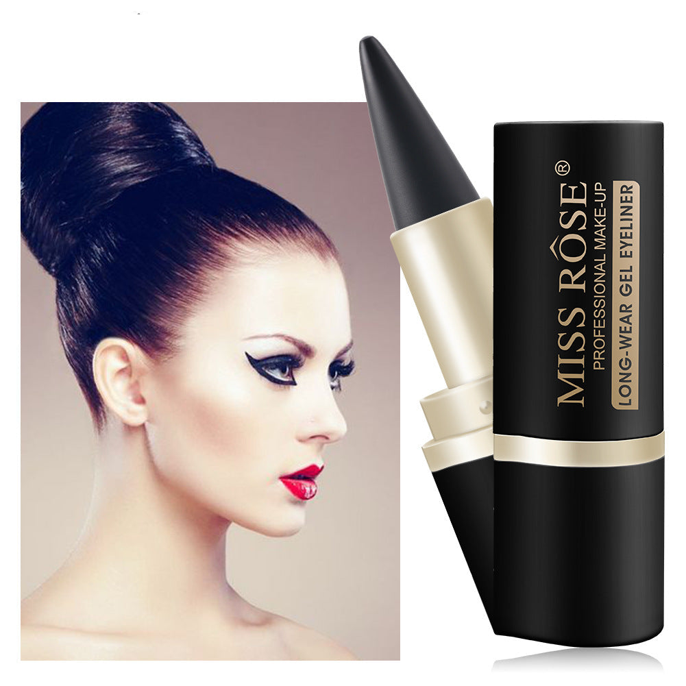 Waterproof Gel Eyeliner Set – 4Pcs Ultra-Smooth, Smudge-Resistant Pencils in Classic Black & Brown Shades