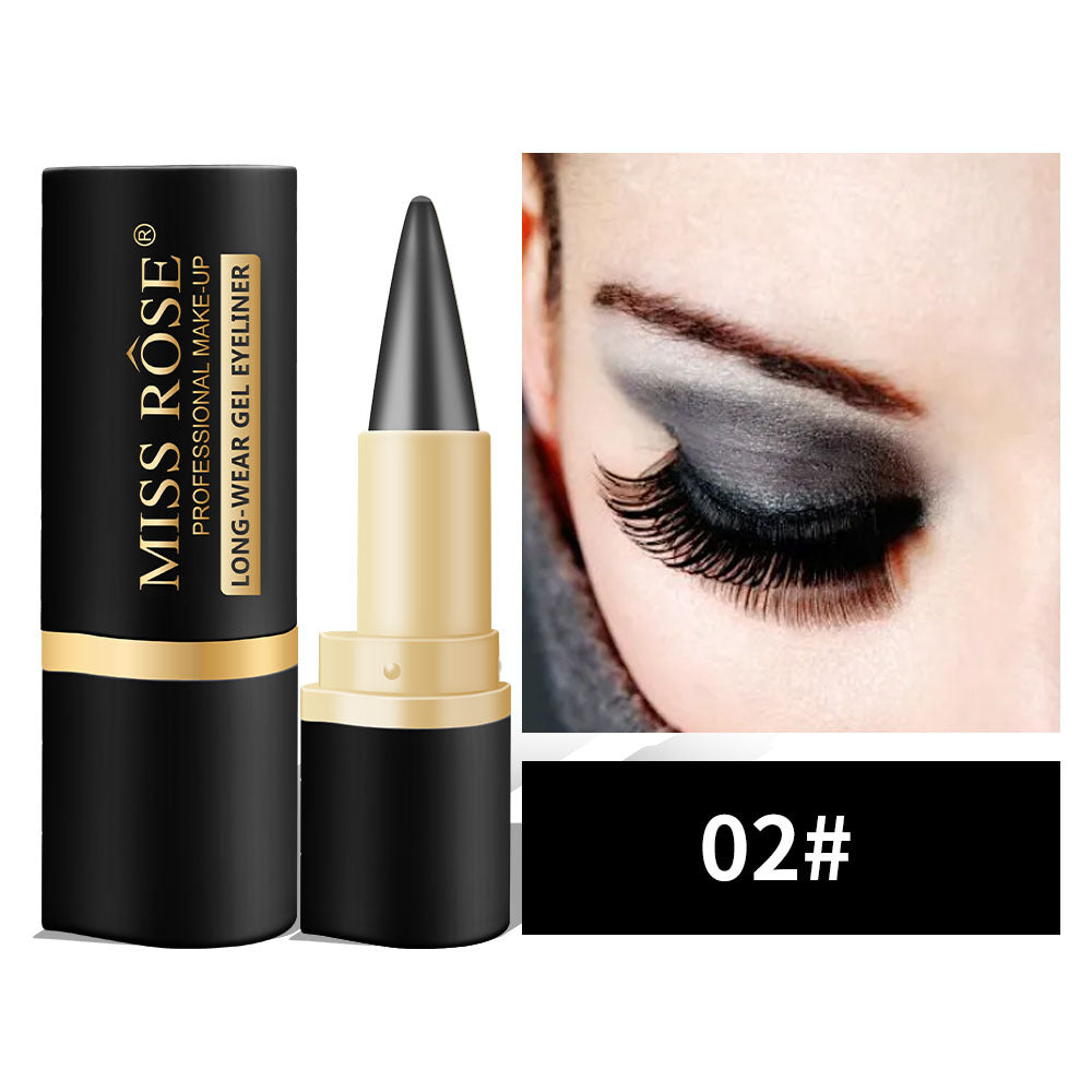 Waterproof Gel Eyeliner Set – 4Pcs Ultra-Smooth, Smudge-Resistant Pencils in Classic Black & Brown Shades