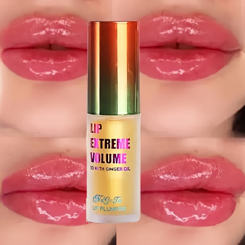 Instant Lip Enhancement Essence 2pcs- Lasting Fullness Thickening Moisturizing Oil for All Skin Types Plumps and Smoothens Lips