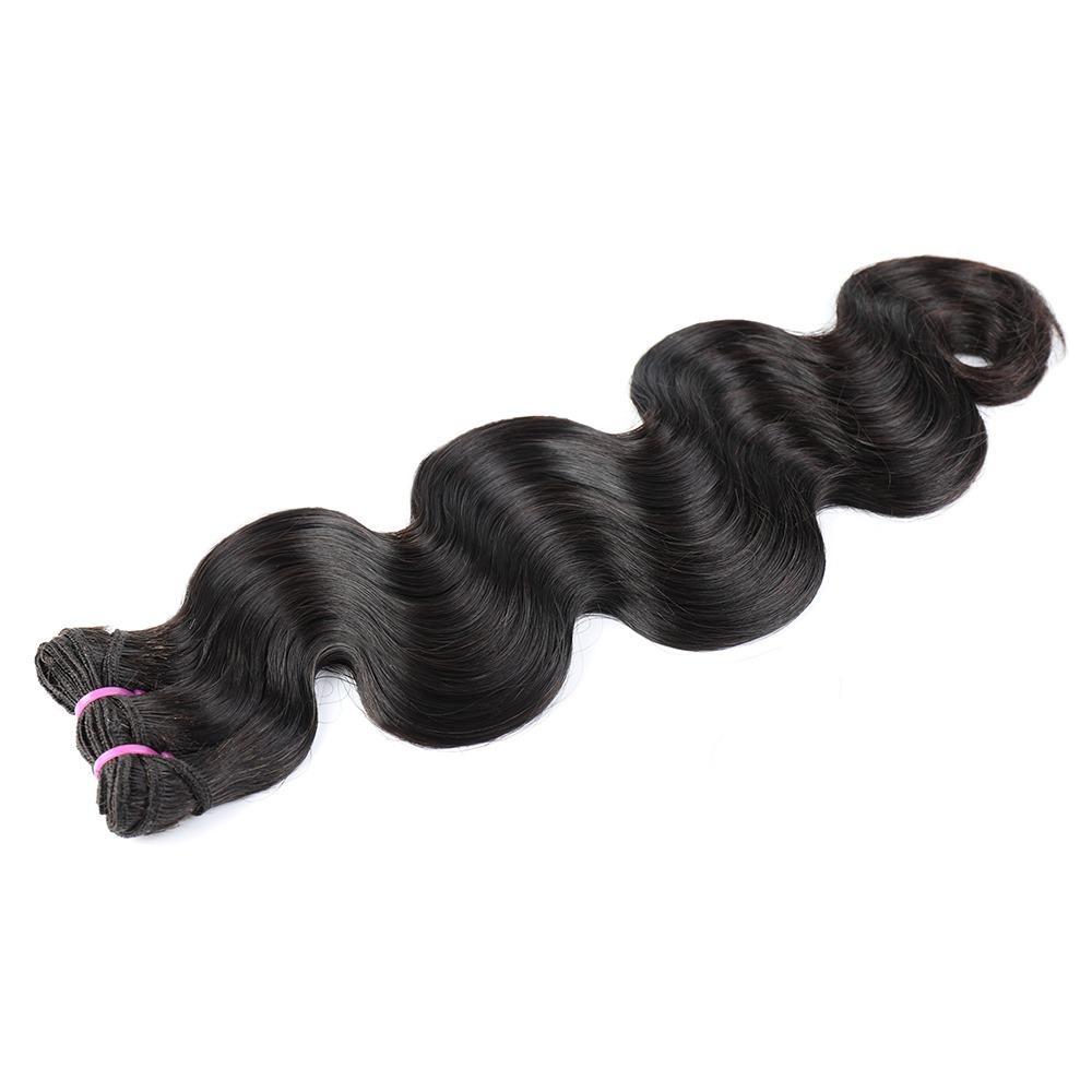 Super Double Drawn 12A Grade Body Wave BUNDLES with CLOSURES & FRONTAL