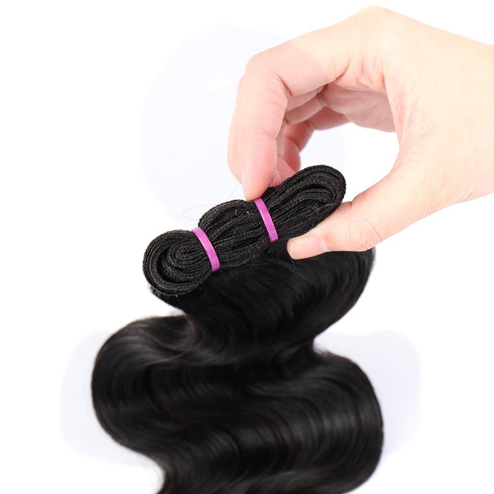 Beumax Double Drawn 12A Grade Body Wave BUNDLES with CLOSURES &