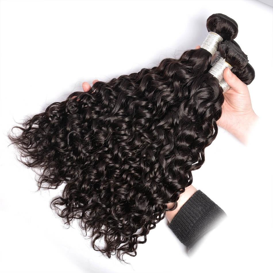 10A Grade 1/3/4 Jerry Curl Weave Brazilian Human Hair Extension Bundle