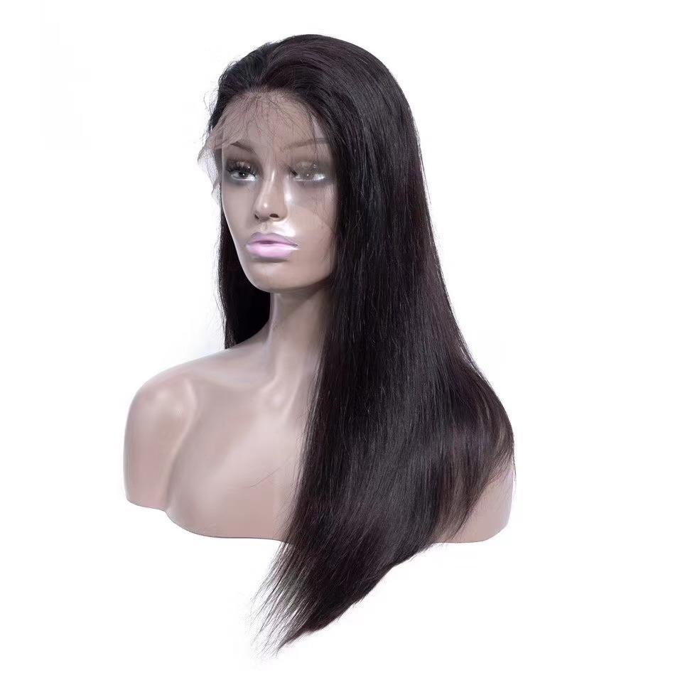 Straight Hair 13x6 Transparent Lace Frontal Brazilian Human Hair Wigs