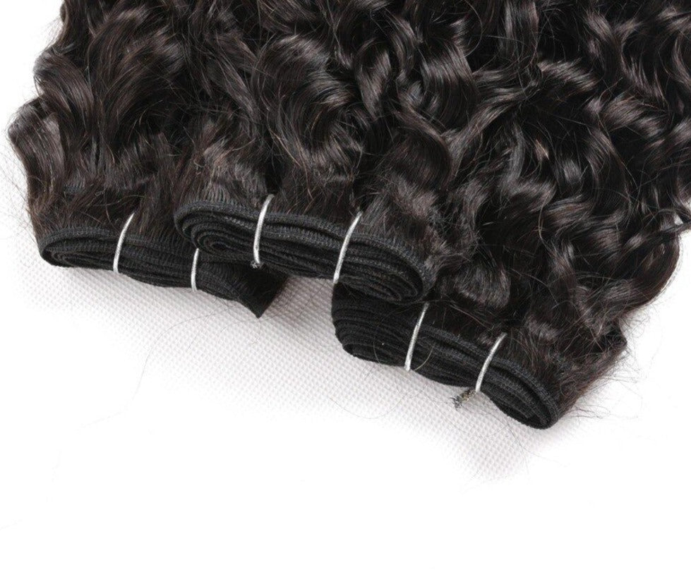 Super Double Drawn 12A Grade Water Wave BUNDLES with CLOSURES & FRONTALS