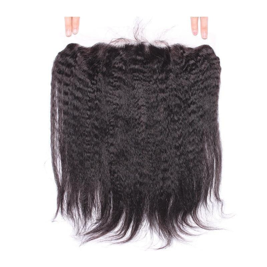 10A Grade THREE PART 13x4 Lace Frontal Remy Human Hair Closure Frontals