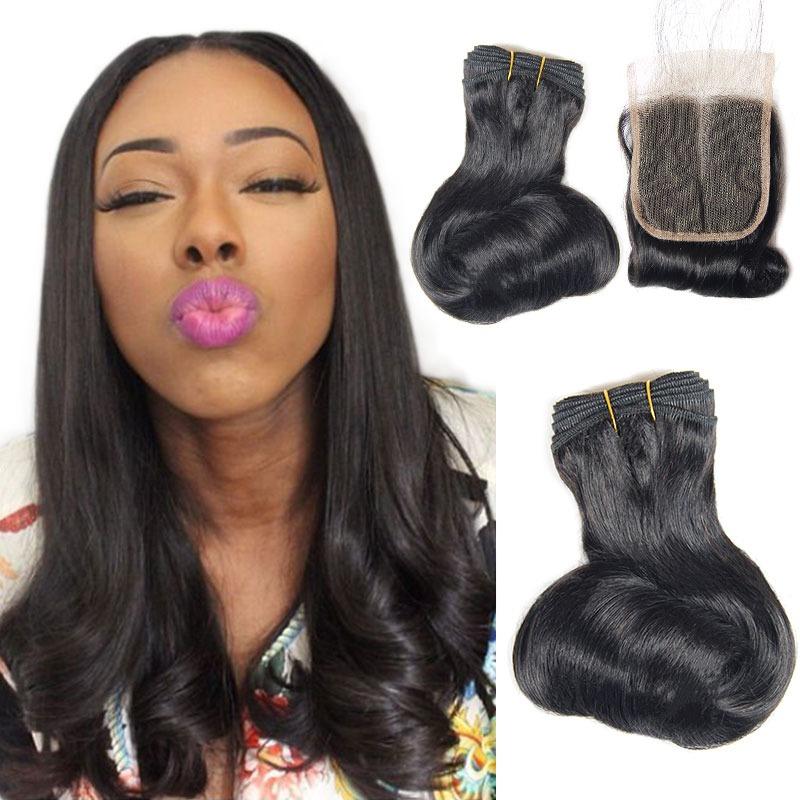 Beumax Double Drawn 12A Grade EGG CURL BUNDLES with CLOSURES &