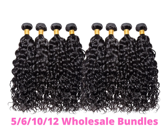 Wholesale 5/6/10/12 Bundles Brazilian Jerry Curl 10A Grade Human Hair Bundles